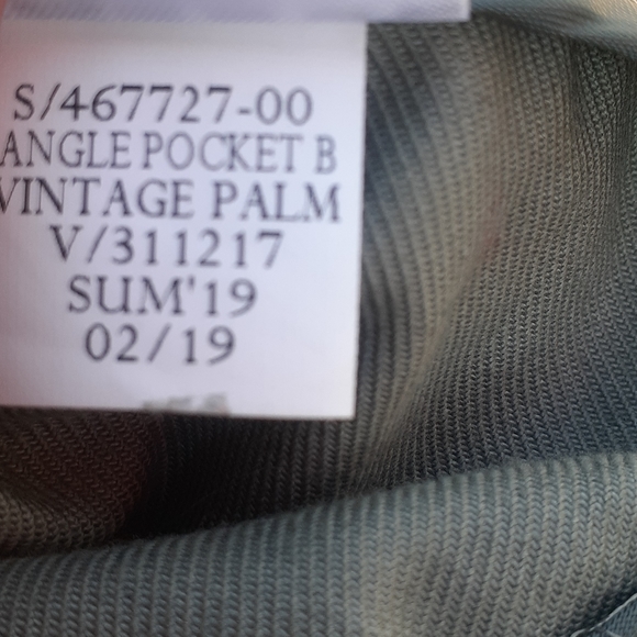 GAP Casual Vintage Palm Khaki Blazer coat sz 14 - Picture 9 of 9